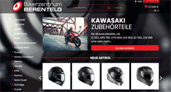 Desktop Screenshot of motopark-emsland.de